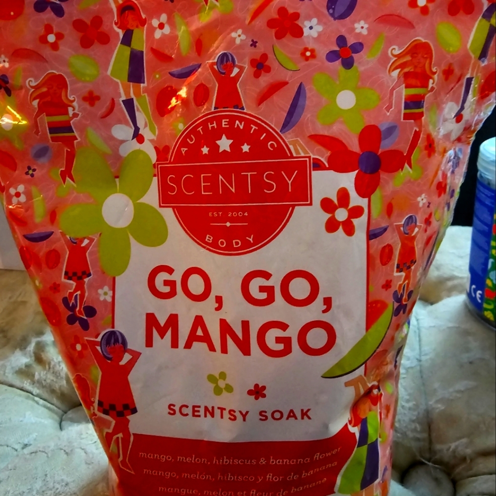 Scentsy Go go Mango body soak